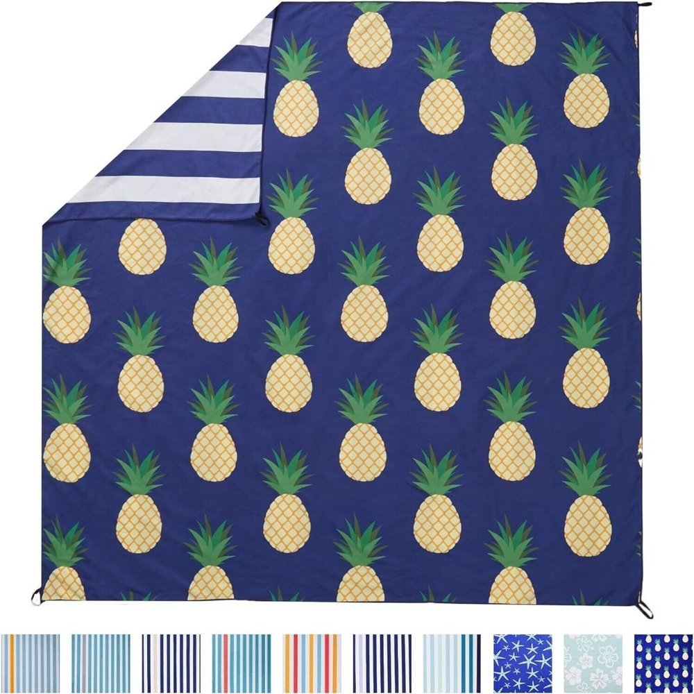 Great Bay Home Lightweight Reversible Quick Dry Microfiber Beach Towel. …